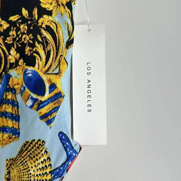 Timing Shell Pattern Blue Bodysuit - Picture 7 of 11